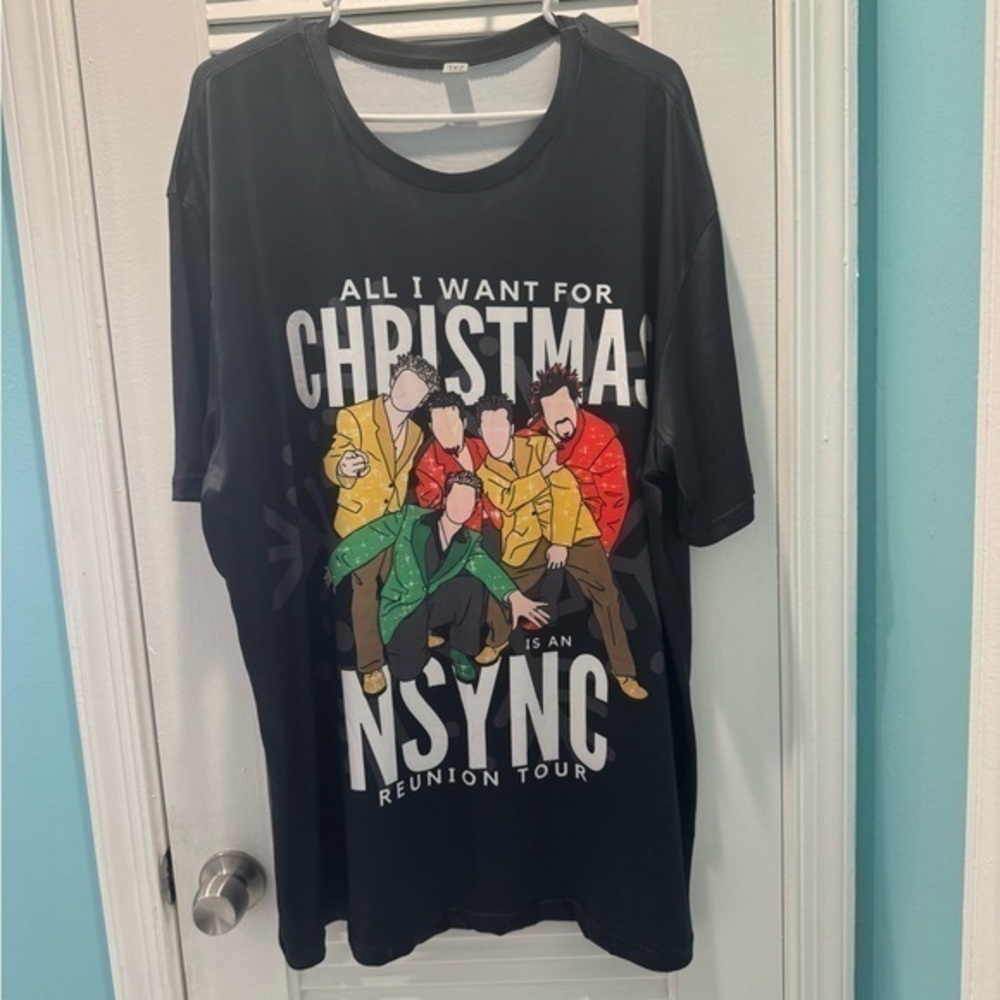NWOT *Nsync Christmas Pajama Set